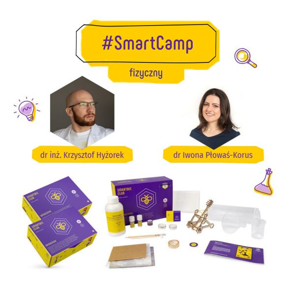 #SmartCamp fizyczny - warsztaty online dla dzieci lubiących fizykę